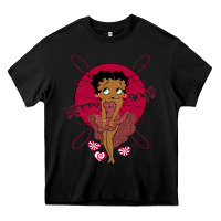 Black Black Betty Boop Heavy Core Tee - artisFamous