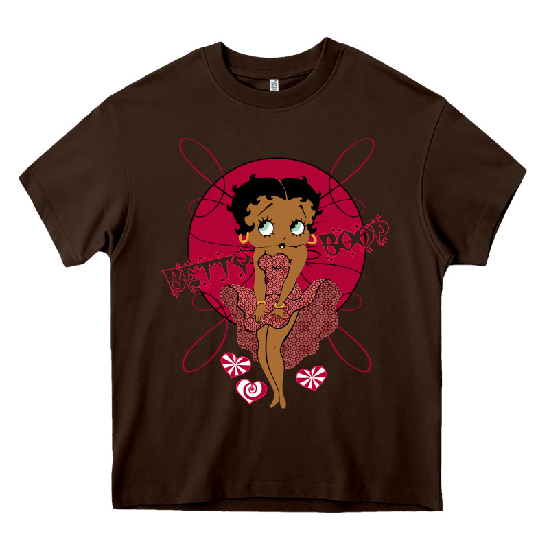 Black Betty Boop Heavy Core Tee by artisFamous | Teevron