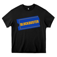 Black blockbuster ticket Heavy Core Tee - artisFamous