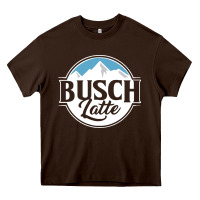 Chocolate Brown busch latte Heavy Core Tee - artisFamous