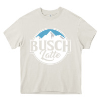 Cream busch latte Heavy Core Tee - artisFamous