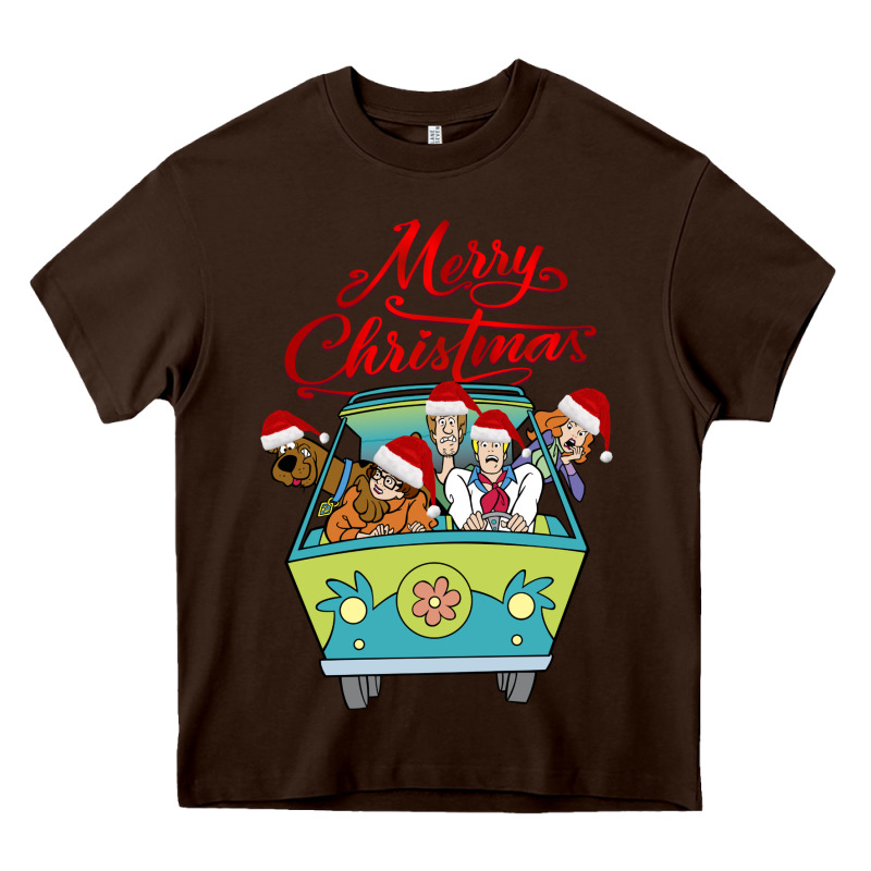 Scooby Doo Merry Christmas Heavy Core Tee by artisFamous | Teevron