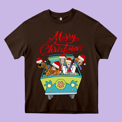 Scooby Doo Merry Christmas Heavy Core Tee Designed By Artisfamous