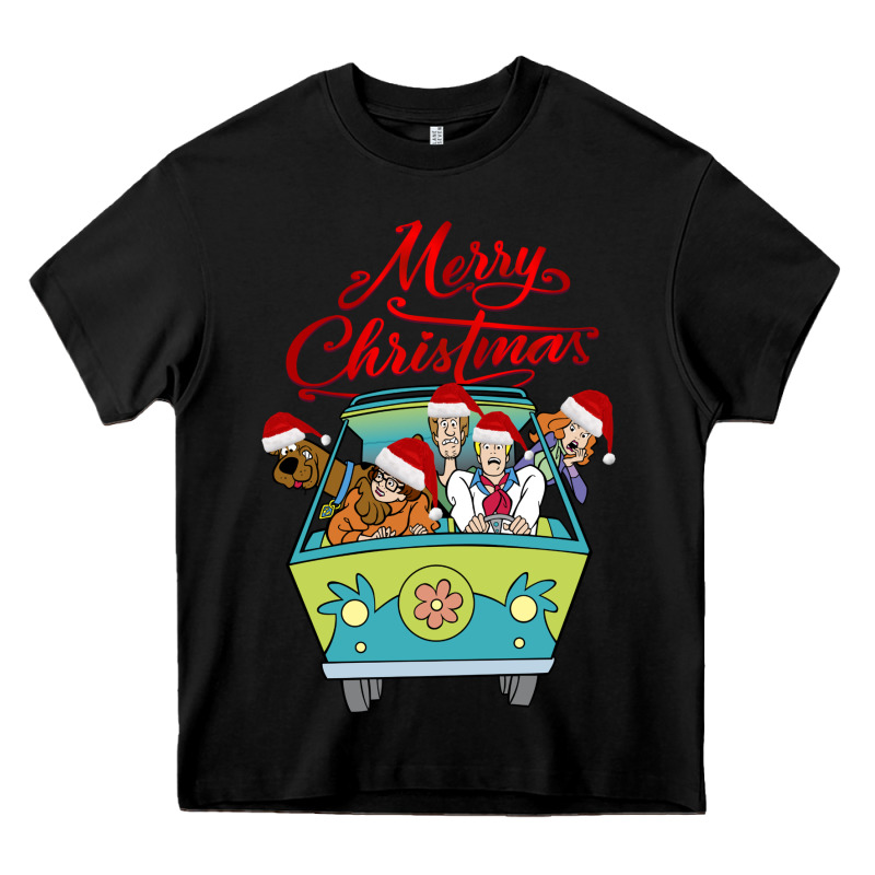 Scooby Doo Merry Christmas Heavy Core Tee by artisFamous | Teevron