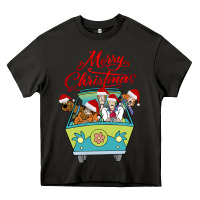 Asphalt Scooby Doo merry christmas Heavy Core Tee - artisFamous