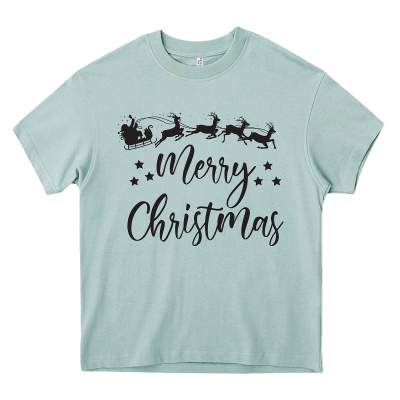 Merry Christmas Heavy Core Tee by artisFamous | Teevron