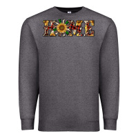 Charcoal Heather christmas home with windmill Premium Sweatshirt - RanaPortraitStore