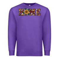 Purple christmas home with windmill Premium Sweatshirt - RanaPortraitStore