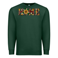 Sports Green christmas home with windmill Premium Sweatshirt - RanaPortraitStore