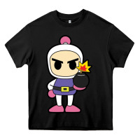 Black bomberman Heavy Core Tee - artisFamous