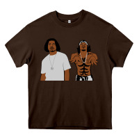 Chocolate Brown outkast Heavy Core Tee - artisFamous