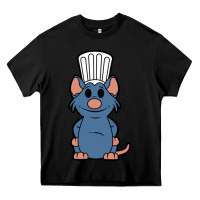 Black ratatouille remy Heavy Core Tee - artisFamous
