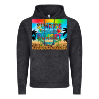 Vintage Black sunrise sunburn sunset repeat Vintage Hoodie - Artiststas