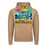 Vintage Coffee sunrise sunburn sunset repeat Vintage Hoodie - Artiststas