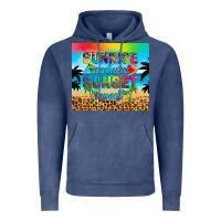 Vintage Denim sunrise sunburn sunset repeat Vintage Hoodie - Artiststas