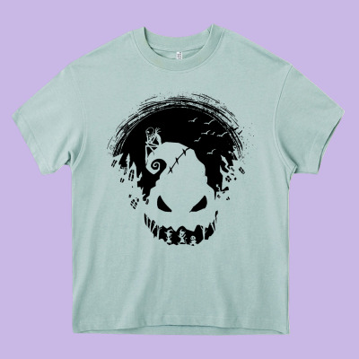 Jacks Nightmare Heavy Core Tee Designed By Artisfamous