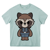 Arona rocket racoon chibi Heavy Core Tee - artisFamous
