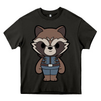 Asphalt rocket racoon chibi Heavy Core Tee - artisFamous