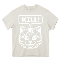 Cream kill no more heroes cat Heavy Core Tee - artisFamous