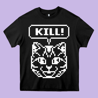 Kill No More Heroes Cat Heavy Core Tee Designed By Artisfamous