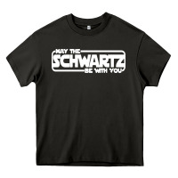 Asphalt may the schwartz be with you Heavy Core Tee - artisFamous