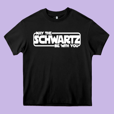 May The Schwartz Be With You Heavy Core Tee Designed By Artisfamous