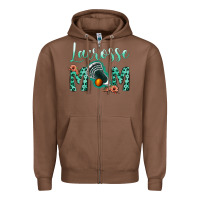 Chestnut lacrose mom Zipper Hoodie - Jasminsmagicworld