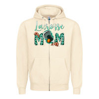Sandshell lacrose mom Zipper Hoodie - Jasminsmagicworld
