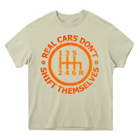 Mossy real cars dont shift themselves Heavy Core Tee - artisFamous