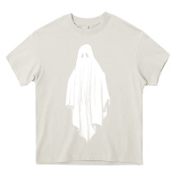 Cream sheet ghost Heavy Core Tee - artisFamous