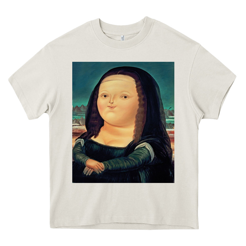 Fernando Botero Mona Lisa Heavy Core Tee by artisFamous | Teevron