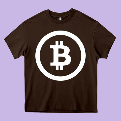 Bitcoin Heavy Core Tee Designed By Artisfamous