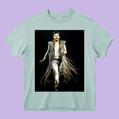 Adam Lambert 01 Heavy Core Tee Designed By Artisfamous