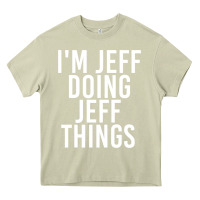 Mossy i'm jeff doing jeff things shirt funny christmas gift idea Heavy Core Tee - artisFamous