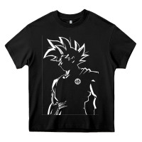 Black Goku Heavy Core Tee - artisFamous