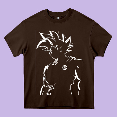 Goku Heavy Core Tee Designed By Artisfamous