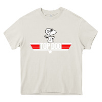 Cream top dog Heavy Core Tee - artisFamous