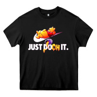 Black pooh just pooh Heavy Core Tee - artisFamous