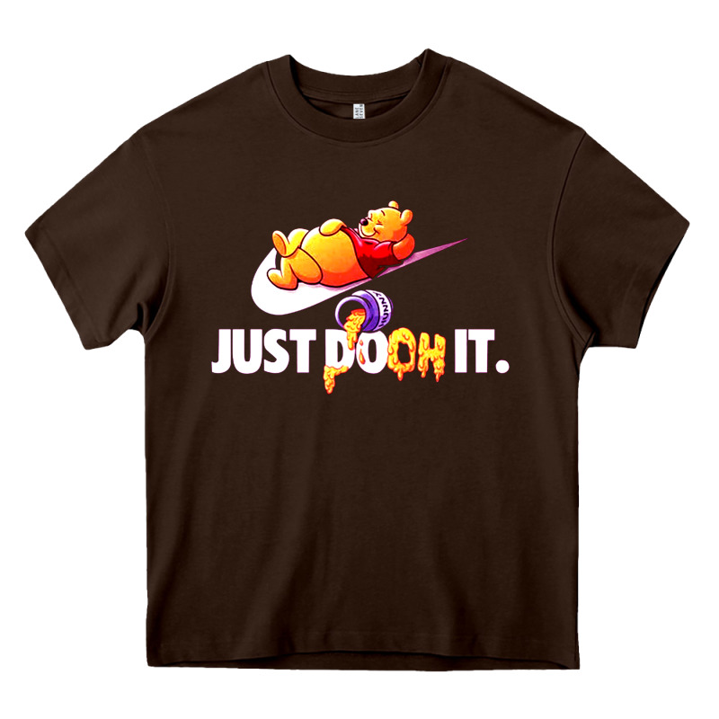 Pooh Just Pooh Heavy Core Tee by artisFamous | Teevron