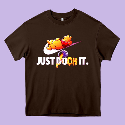 Pooh Just Pooh Heavy Core Tee Designed By Artisfamous