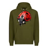 Army Green ladybug Premium Hoodie - Jasminsmagicworld