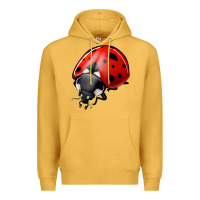 Mustard ladybug Premium Hoodie - Jasminsmagicworld