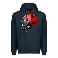 Navy ladybug Premium Hoodie - Jasminsmagicworld