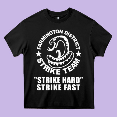 Farmington Strike Team Heavy Core Tee Designed By Artisfamous