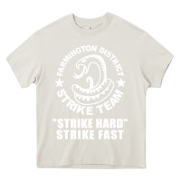 Cream farmington strike team Heavy Core Tee - artisFamous