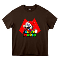 Chocolate Brown All I Want for Christmas Is You Heavy Core Tee - artisFamous