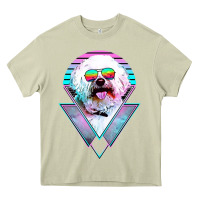 Mossy bichons frise dog vintage Heavy Core Tee - artisFamous