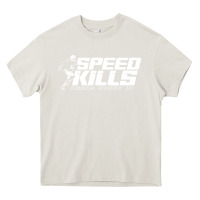 Cream henry ruggs speed kills Heavy Core Tee - artisFamous