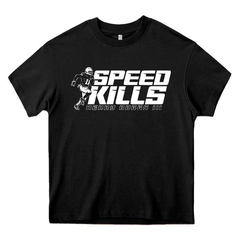 Henry Ruggs Speed Kills Heavy Core Tee by artisFamous | Teevron