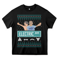 Black pardon my take electric avenue ugly christmas sweater Heavy Core Tee - artisFamous
